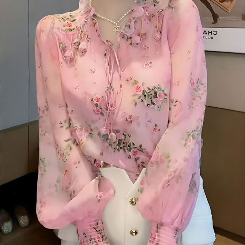 Coreano flores quebradas impre - Romper Floral Print avaliação e preço