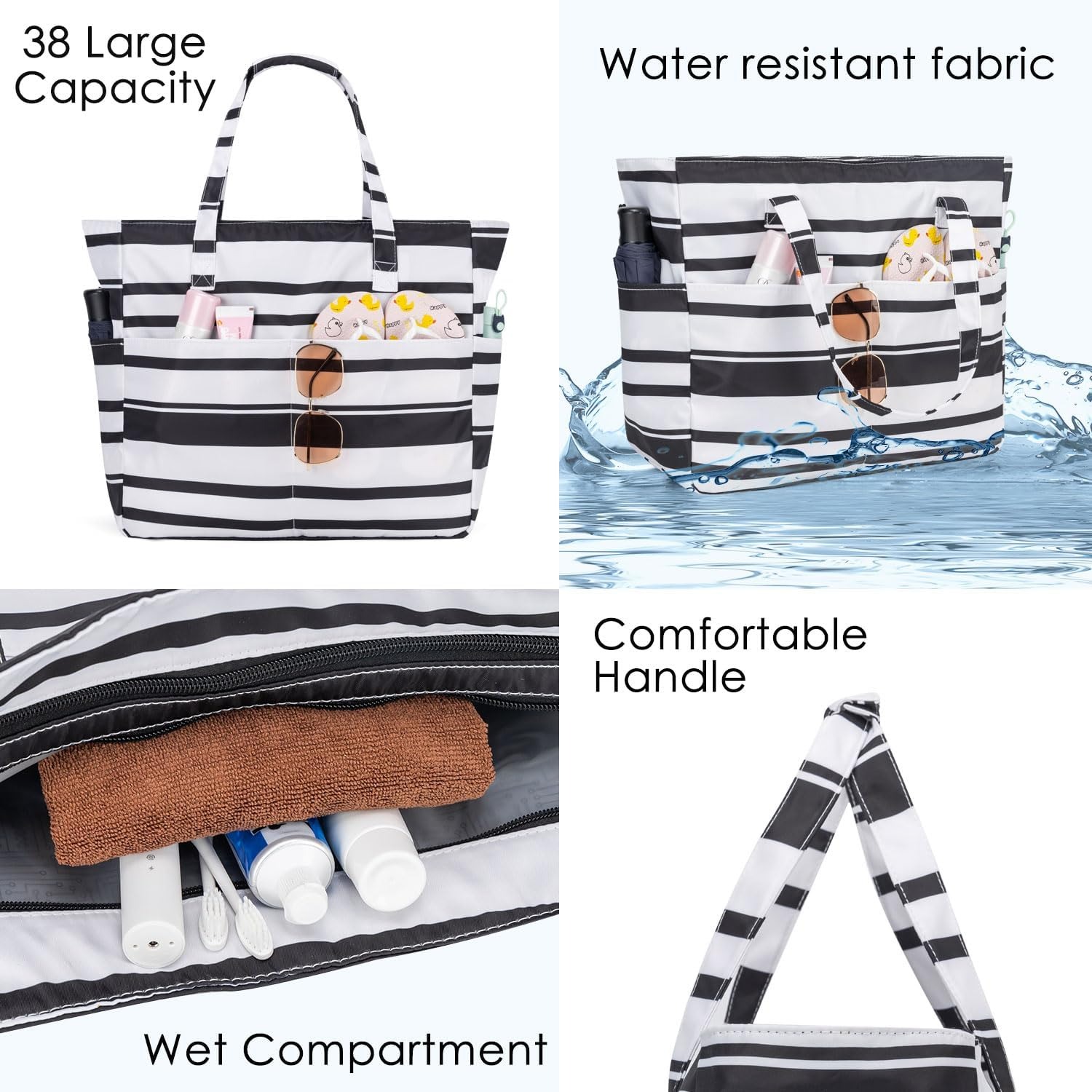 Bolsas de praia de malha para  - Tote Bag Beach avaliação e preço