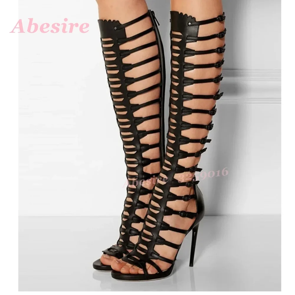 Sandálias Femininas Peep Toe d - Sandal Strappy Heeled avaliação e preço